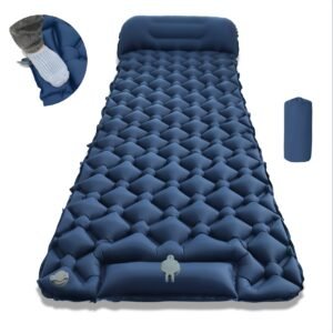Ultra-Light Inflatable Camping Mattress with Built-in Pump